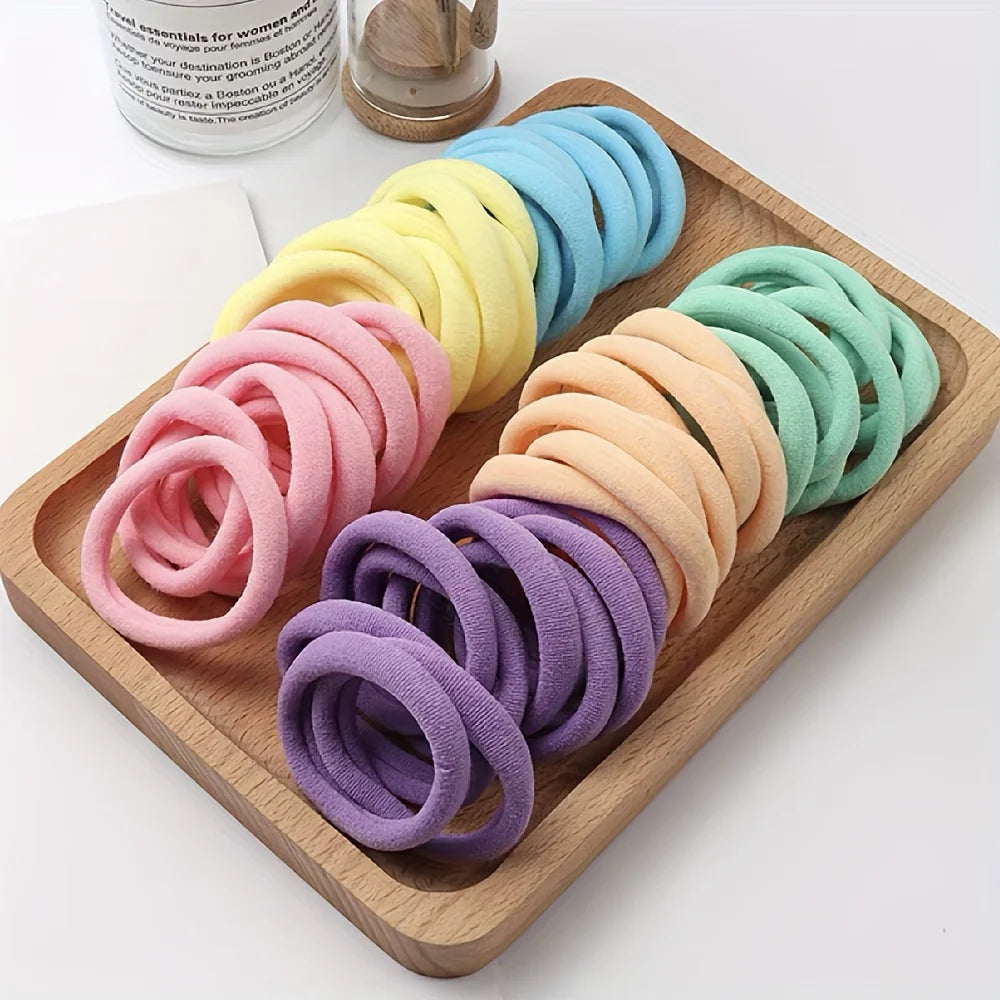 Soft Elastic Hair Ties Set