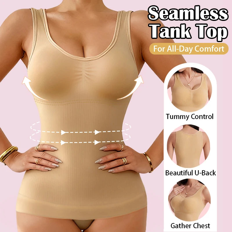 2-in-1 Padded Shaper Tank