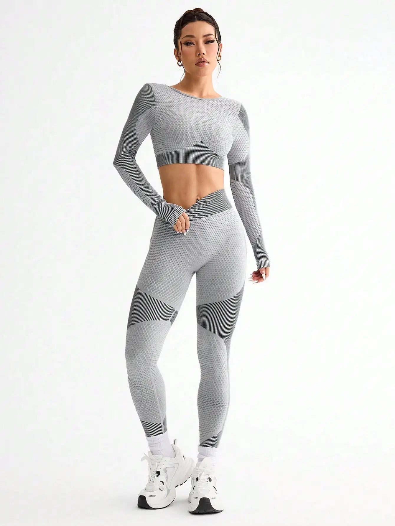 2PCS Seamless Fitness Suit