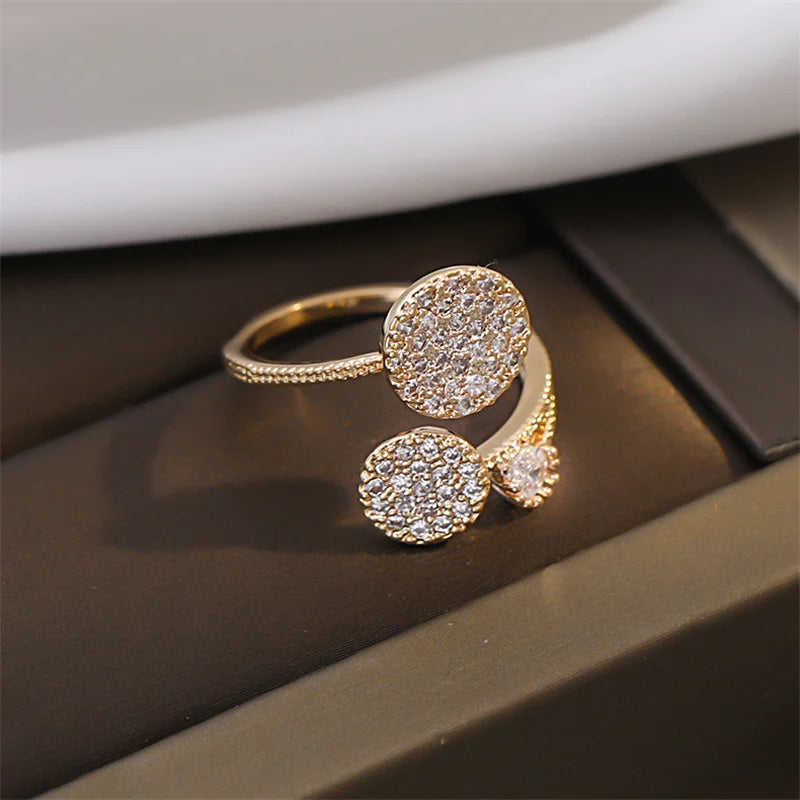 Luxury Leaf Branch Open Ring