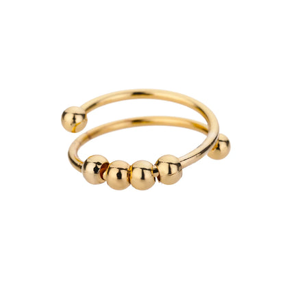 Spinner Bead Anxiety Ring