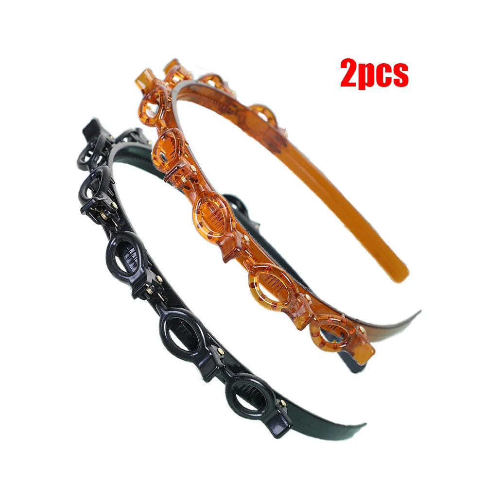 Braided Hollow Bangs Headband