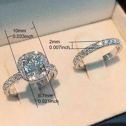 Elegant CZ Statement Ring