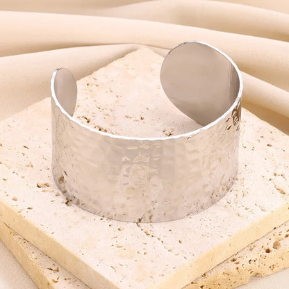 Classic Gold Open Cuff Bangle