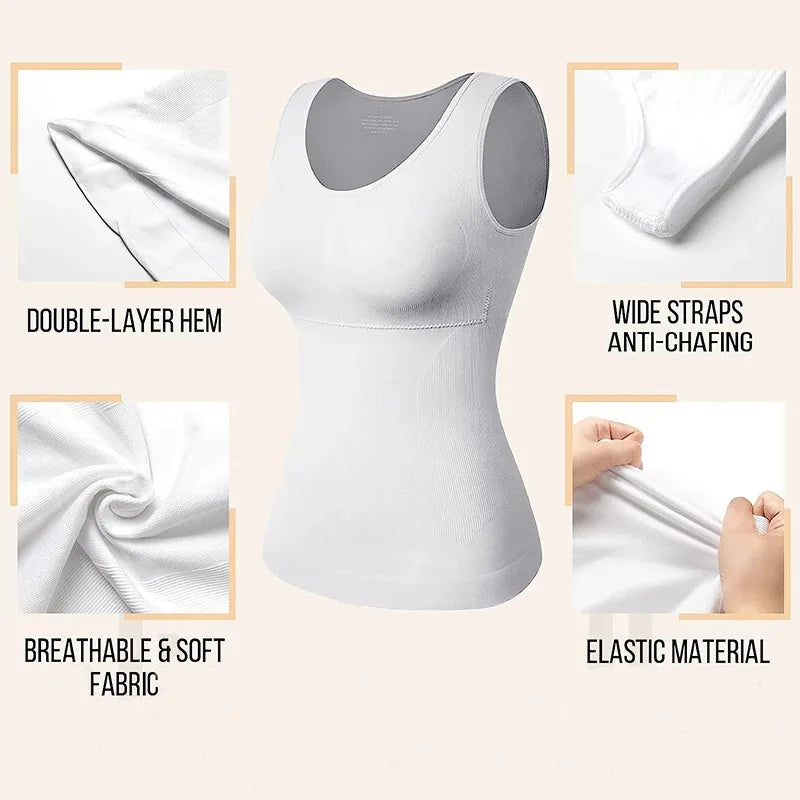 2-in-1 Padded Shaper Tank