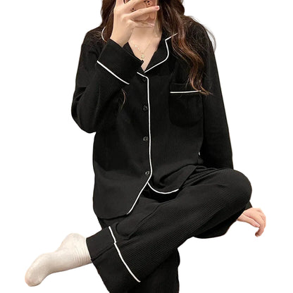 Long Sleeve Homewear Pajama Set