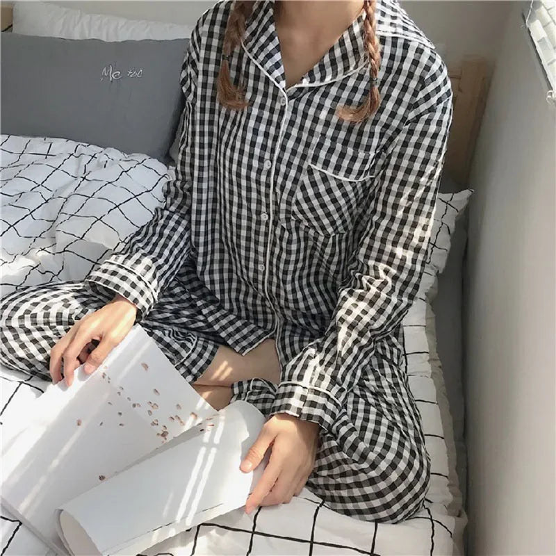 Striped Cherry Pajama Set