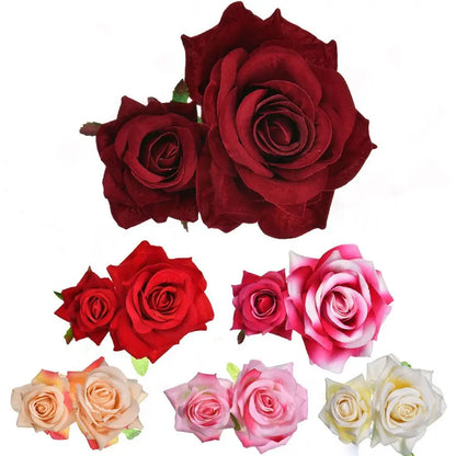 Bridal Rose Hair Clip