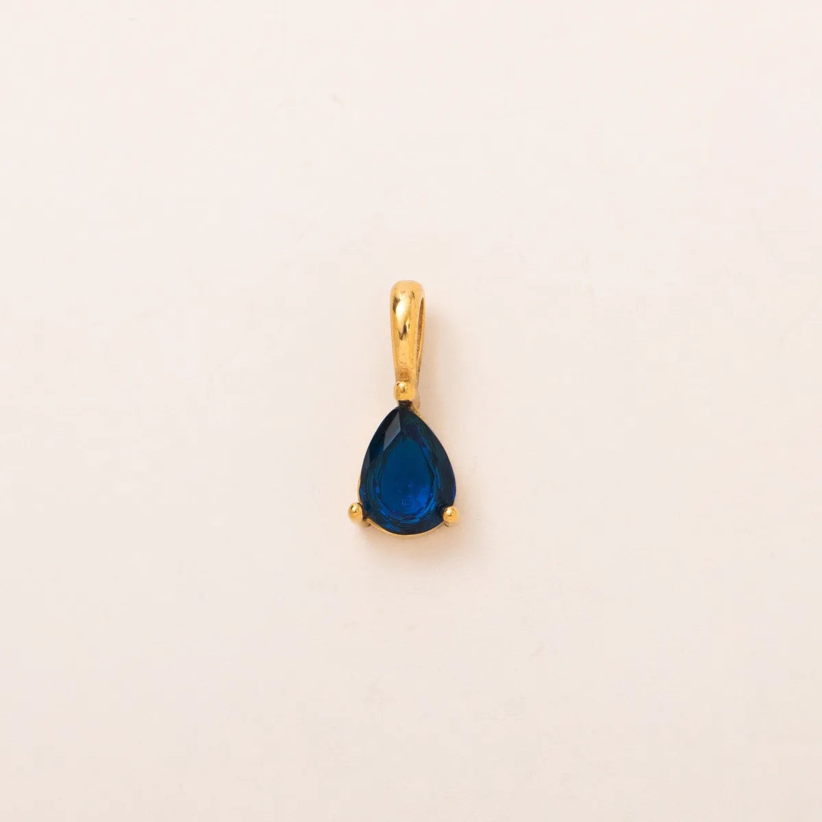 December Birthstone Pendant Necklace