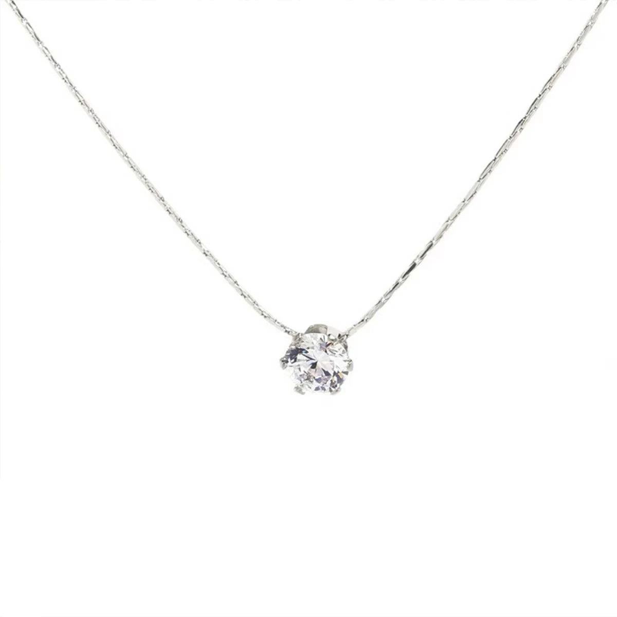 Minimal Gold Inlaid Clavicle Necklace