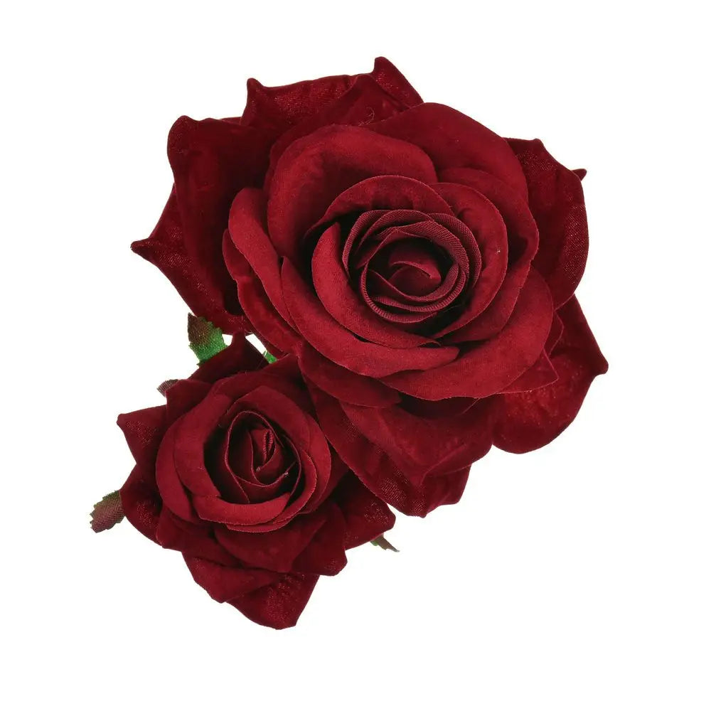 Bridal Rose Hair Clip