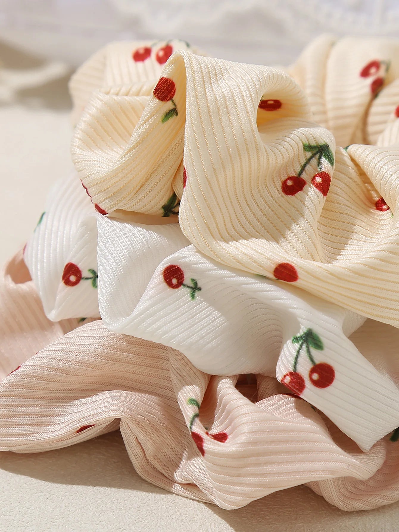 Cute Cherry Hair Scrunchie