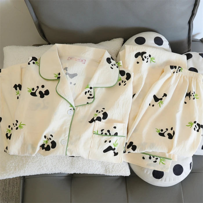 Cherry Print Pajama Set