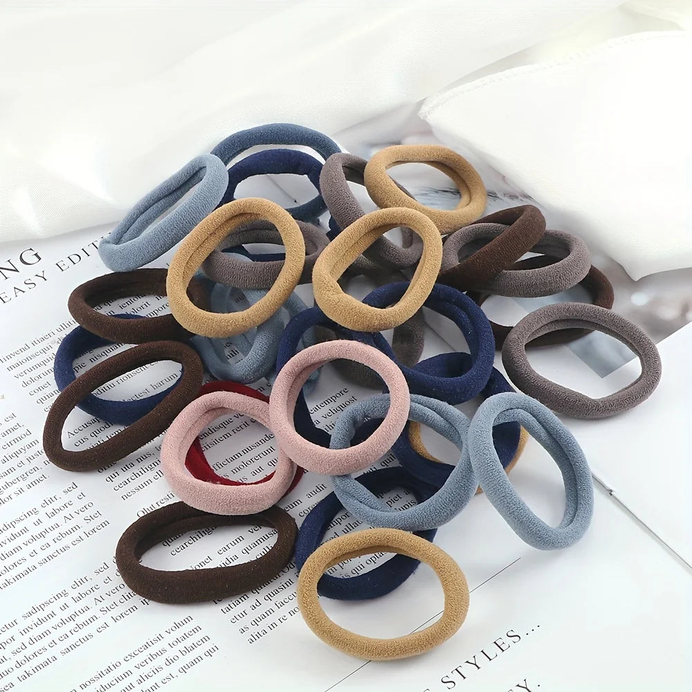 Soft Elastic Hair Ties Set