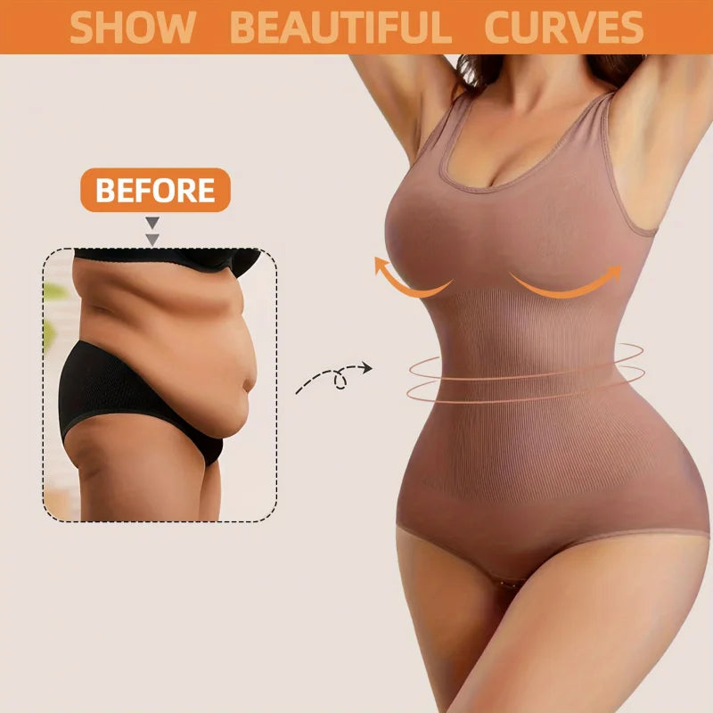 Seamless Full Body Shaper Bodysuit