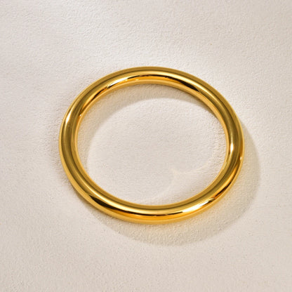 18K Gold Hollow Bracelet