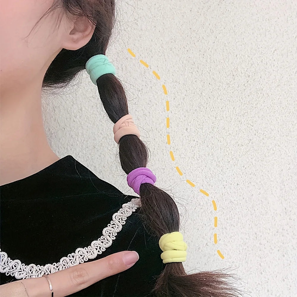 Soft Elastic Hair Ties Set