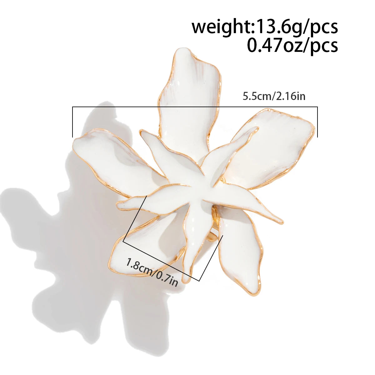 Floral Drip Oil Adjustable Ring