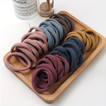 Soft Elastic Hair Ties Set