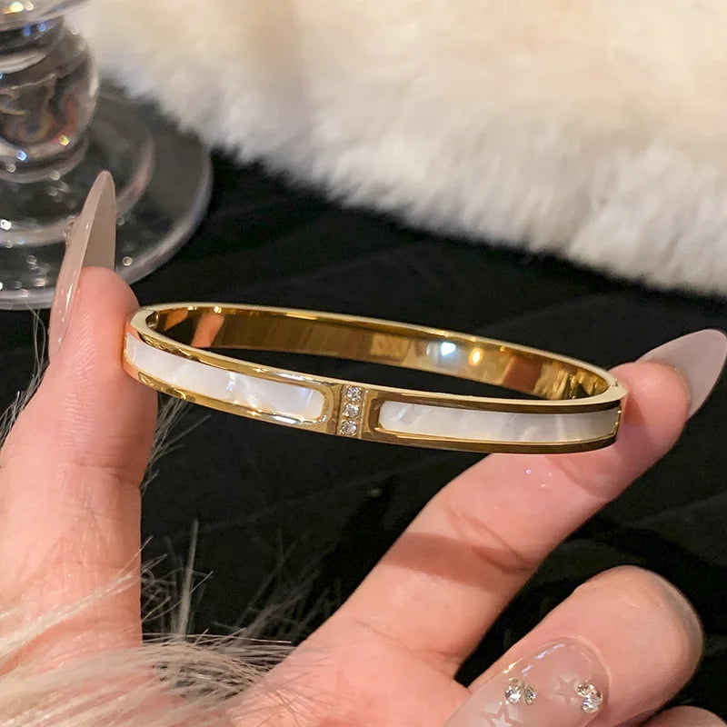 Gold Zircon Daily Bracelet