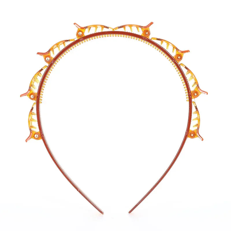 Braided Hollow Bangs Headband