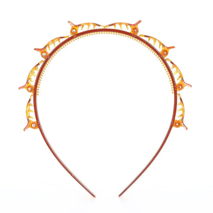 Braided Hollow Bangs Headband