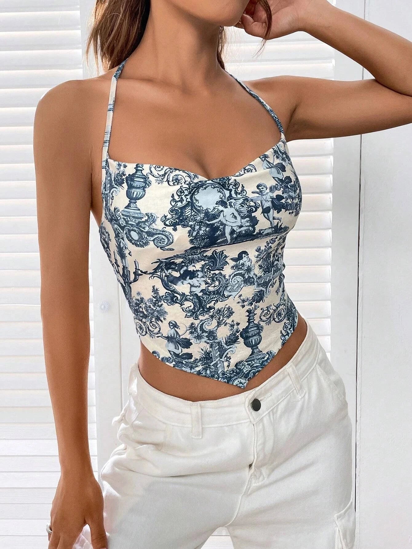 Women’s Summer Camisole Crop Top