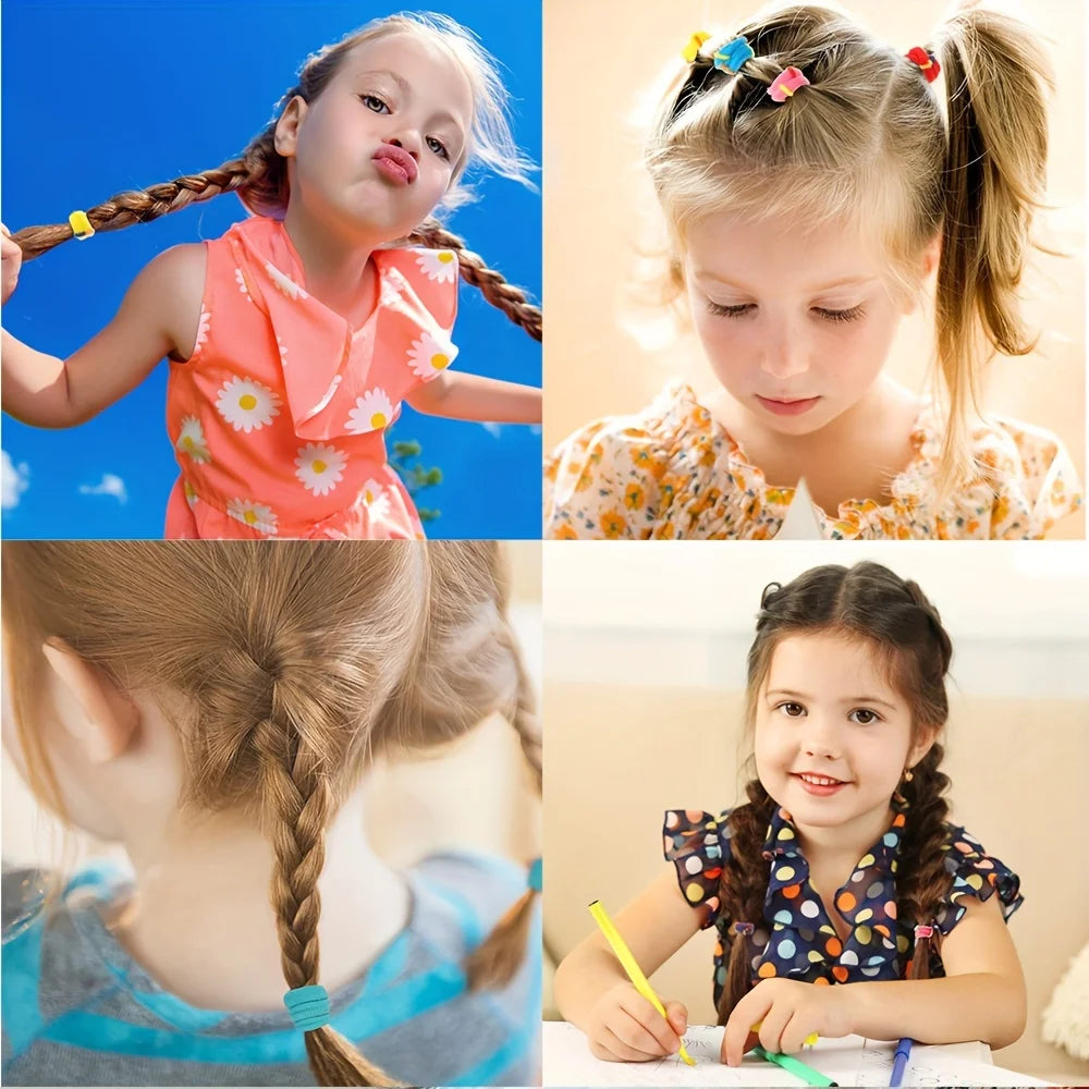 Soft Elastic Hair Ties Set