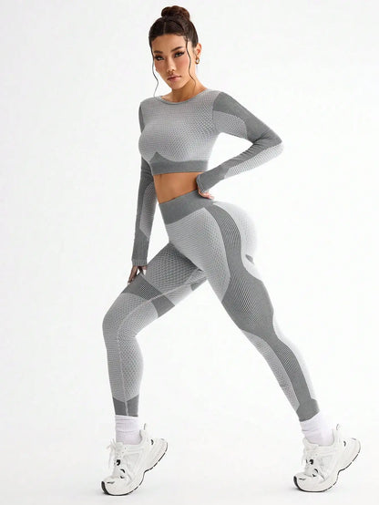 2PCS Seamless Fitness Suit
