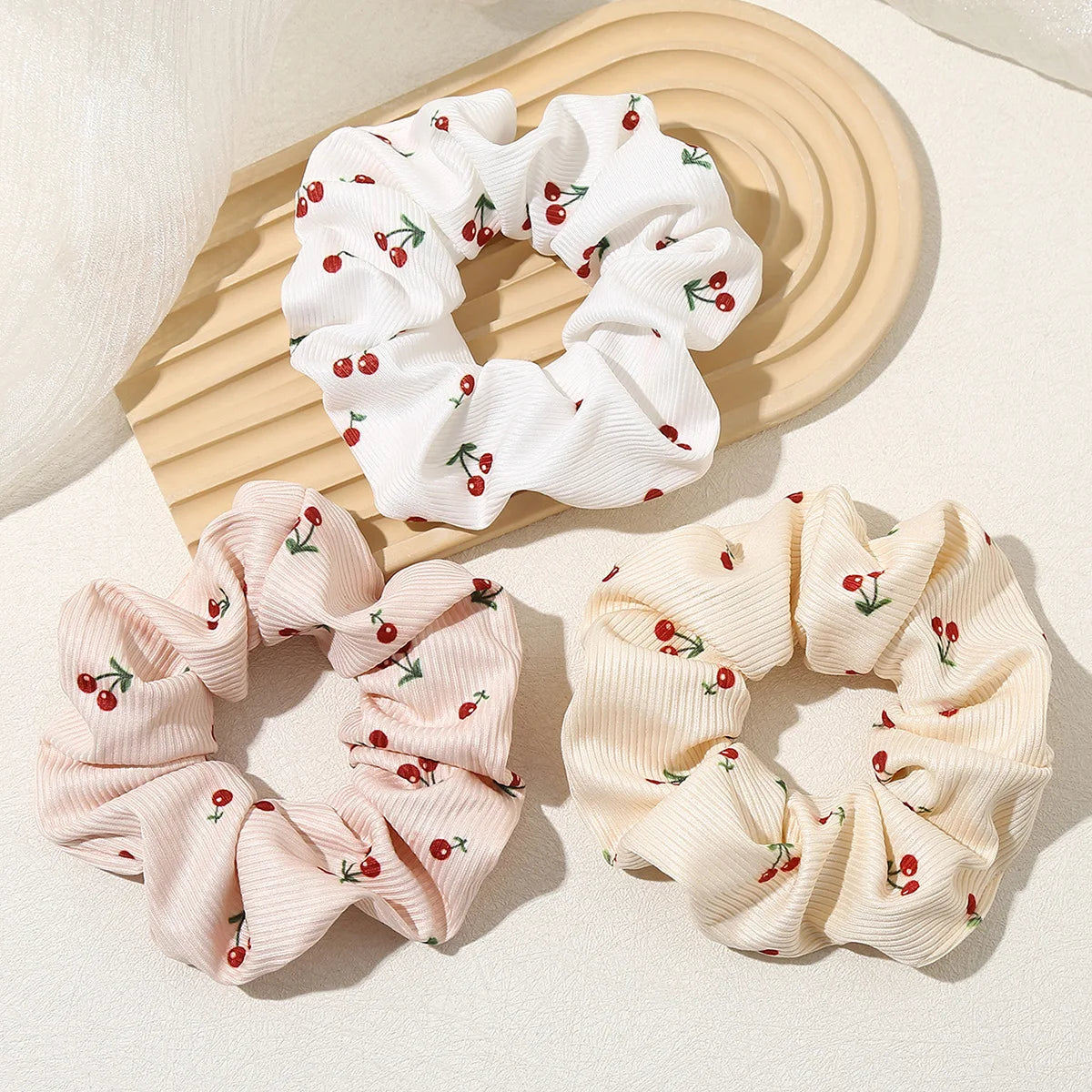 Cute Cherry Hair Scrunchie