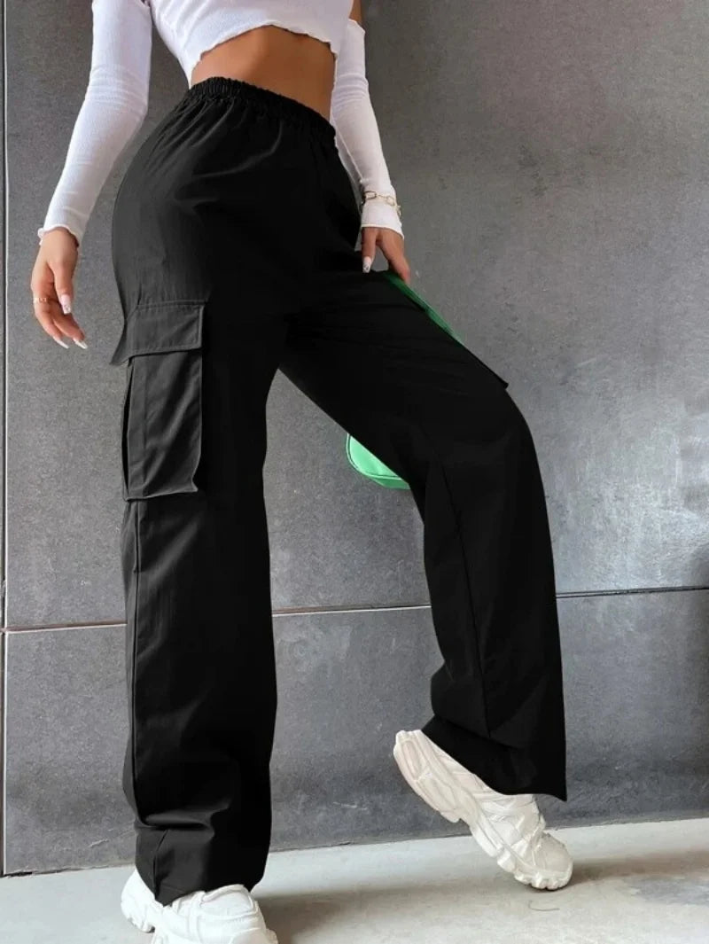 Y2K Ripped Baggy Cargo Pants