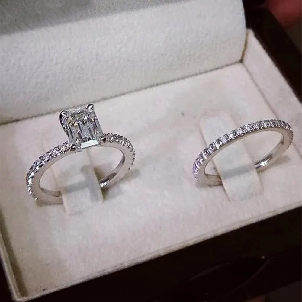 Elegant CZ Statement Ring