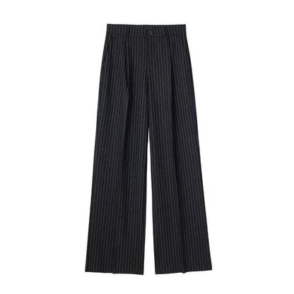 Women’s Striped Wide Leg Pants