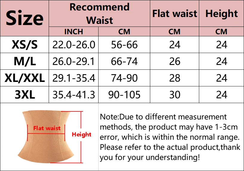 Gym Waist Trainer Slimming Belt
