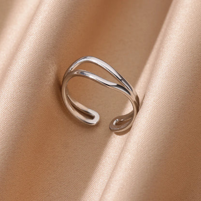 Minimalist Gold Open Ring
