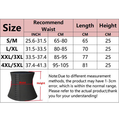 Sauna Waist Trimmer Shapewear Belt