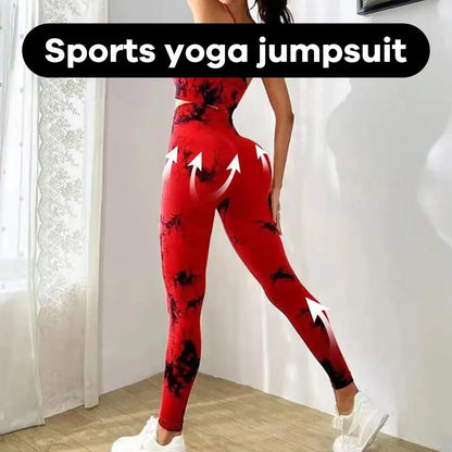 Tie Dye Seamless Yoga Set