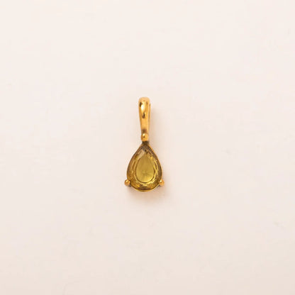 December Birthstone Pendant Necklace