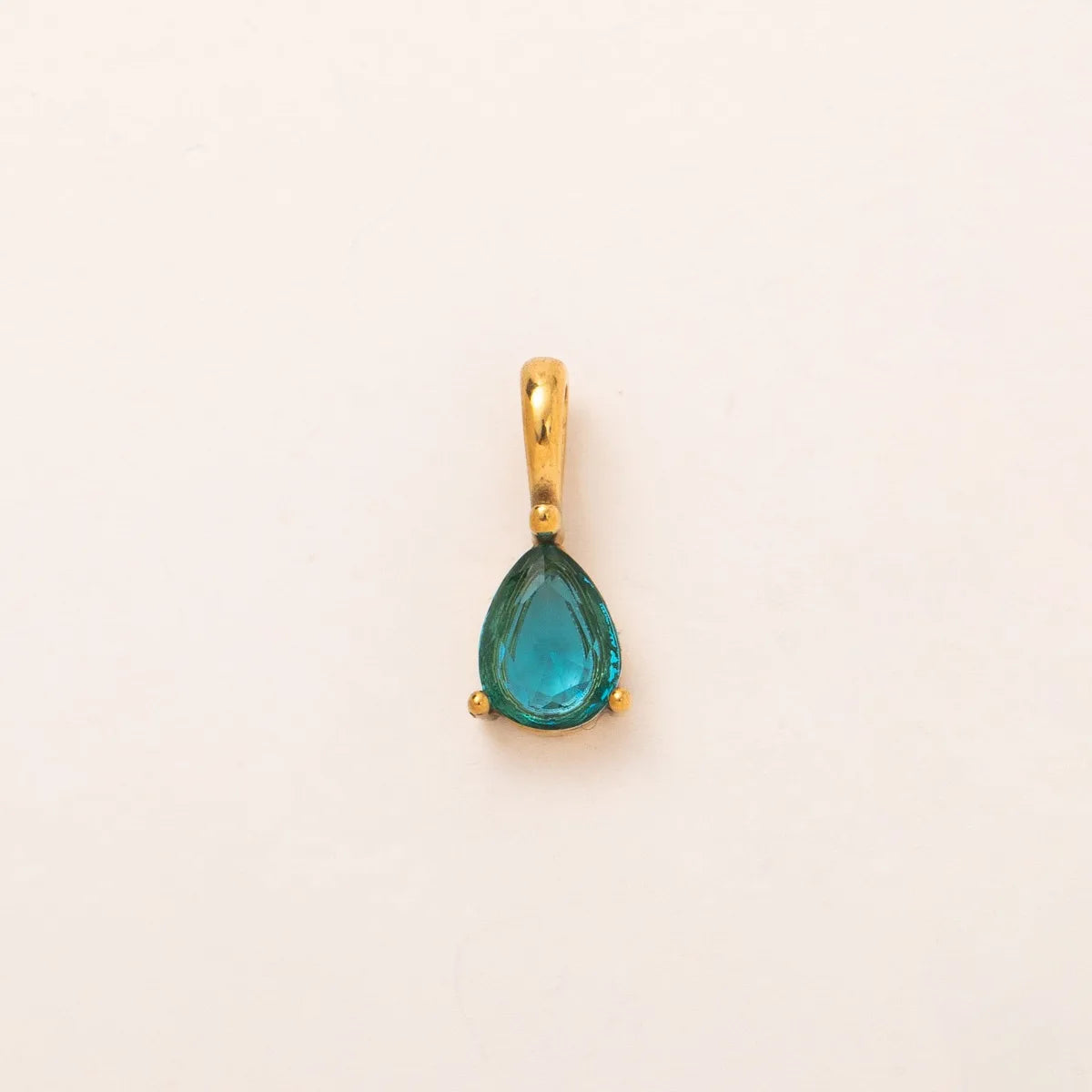 December Birthstone Pendant Necklace
