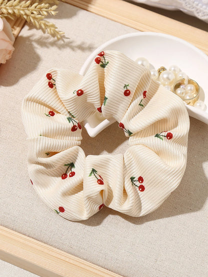 Cute Cherry Hair Scrunchie