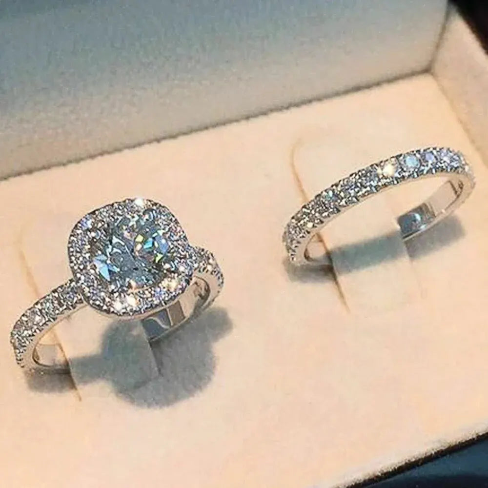 Elegant CZ Statement Ring