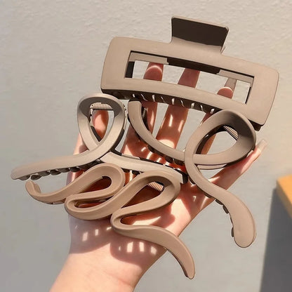 Korean Acrylic Wave Hair Claw