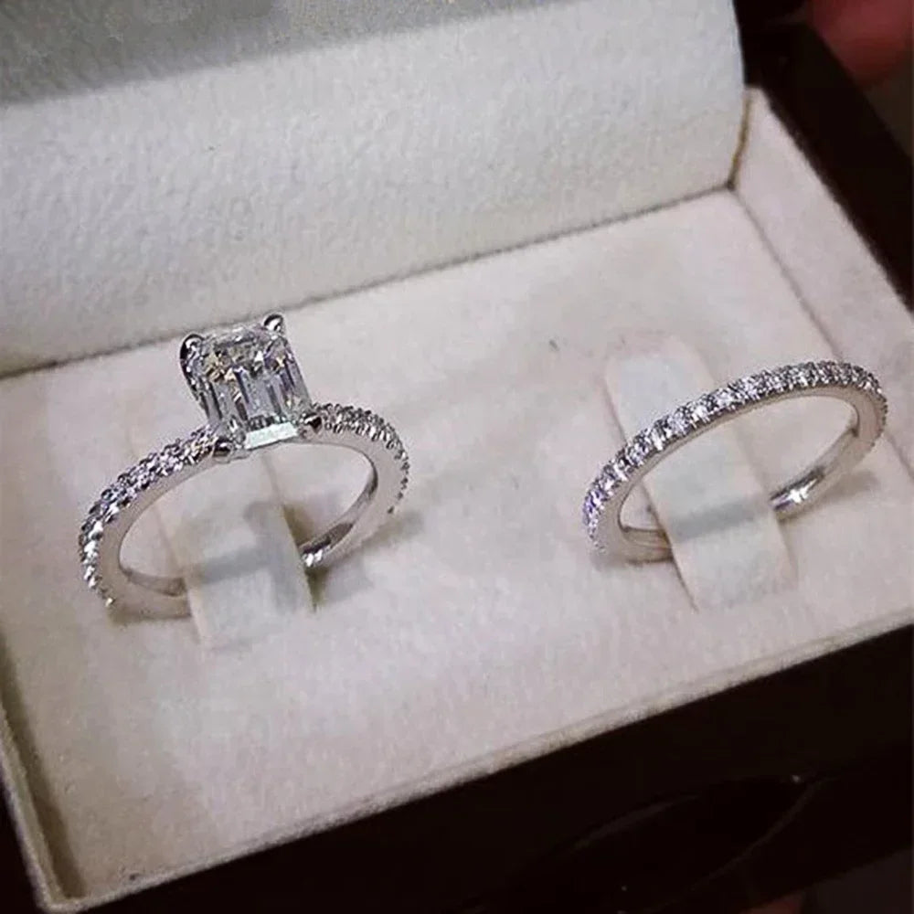 Elegant CZ Statement Ring