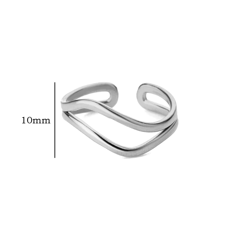 Minimalist Gold Open Ring