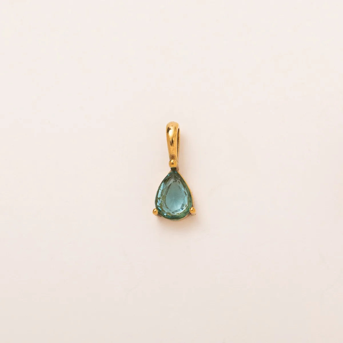 December Birthstone Pendant Necklace