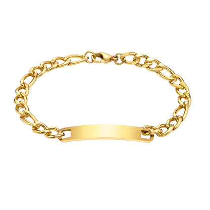 Custom Heart Engraved Bracelet