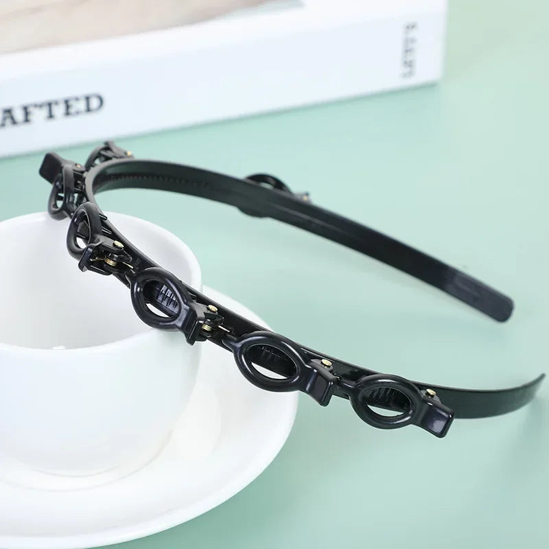Braided Hollow Bangs Headband