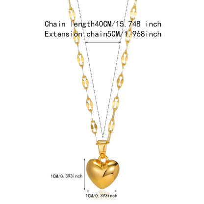 Gold Beloved Charm Necklace