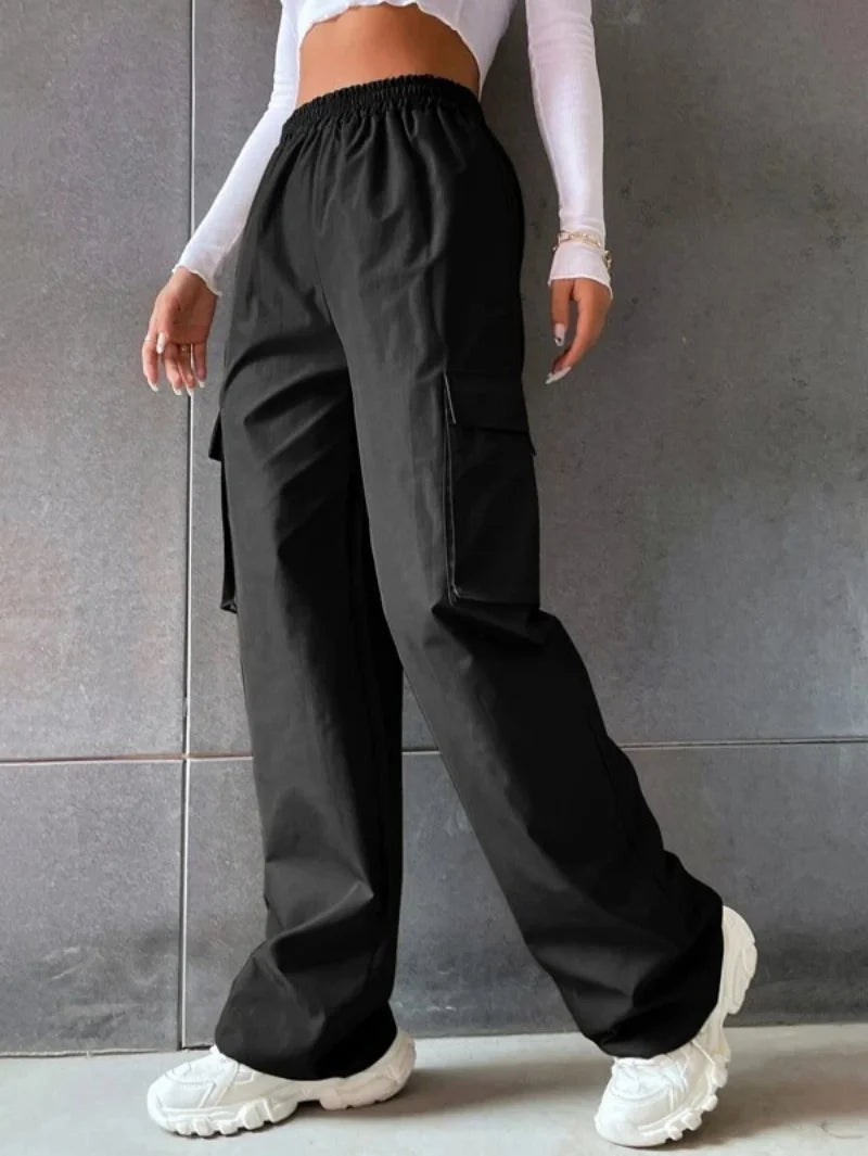 Y2K Ripped Baggy Cargo Pants