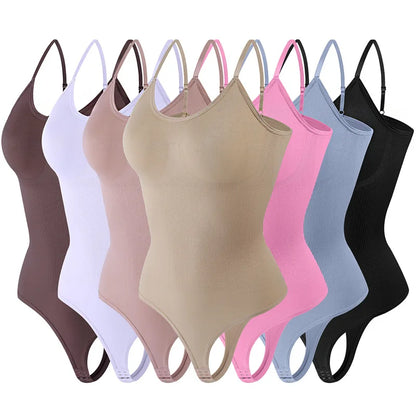 Seamless Thong Waist Trainer Shapewear